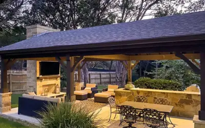 Creating an Outdoor Living Room Under a Patio Cover